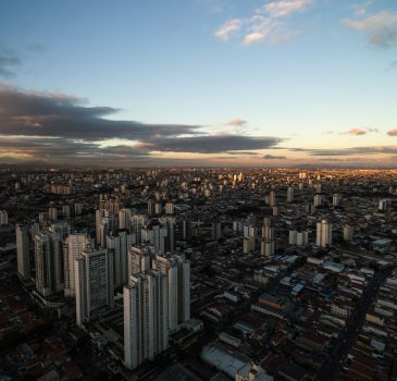 Aerial View of Sao Paulo, Brazil